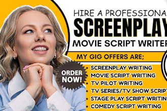 do screenplay movie stage play screenwriting crime novel comedy film script