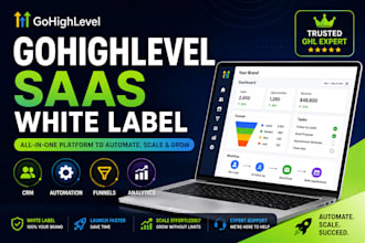 setup gohighlevel saas white label CRM, ai workflows, sales funnels, snapshots