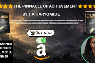 design professional book promotion banners
