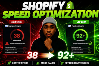 fix shopify store speed and boost google pagespeed score to 90 plus