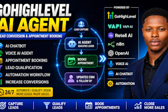 build ghl ai receptionist, voice ai employee and lead qualification automation
