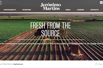 design a modern farming and agriculture website to grow your agribusiness