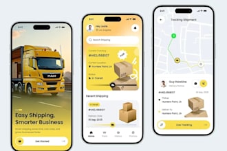 build logistics software, transportation app, fleet management app