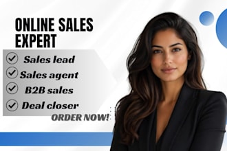 your online sales agent b2b sales closer sales lead deal closer