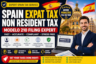 spain expat tax return nr tax modelo 210 100 property tax spain beckham law help