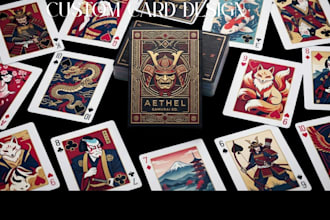 design professional board games, playing cards and custom card box packaging