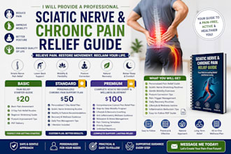 provide a professional sciatic nerve and chronic pain relief guide