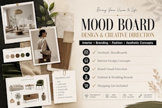 create mood board mood board mood board for brand interior fashion