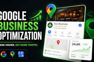 create and optimize your google business profile for local SEO gbp site traffic