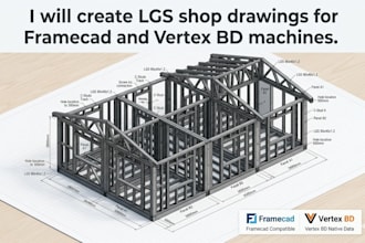 provide structural engineering and lgs framing for prefab homes