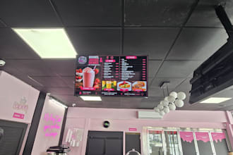 highly welcome digital signage