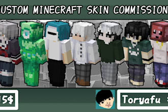 make you a custom minecraft skin model