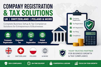company tax registration UK ltd registration, corporate tax, switzerland, poland