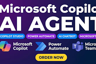 build microsoft copilot studio ai agent chatbot power automate copilot workflow
