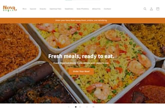design modern e commerce shopify website