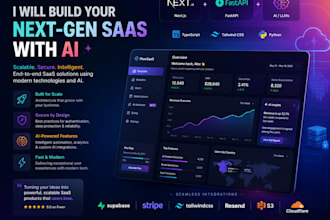 build your saas with nextjs fastapi ai