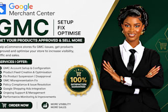 fix gmc fix suspension google merchant center fix gmc misrepresentation