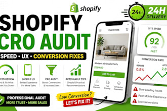 audit your shopify homepage for cro and UX improvements fast