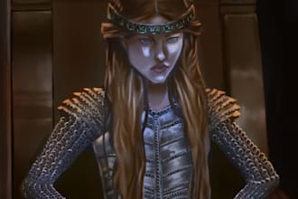 create an illustration or your oc