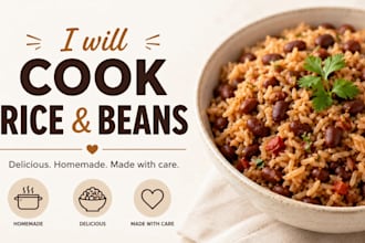 cook rice and beans