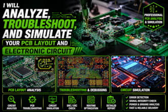analyze, troubleshoot, and simulate your pcb layout and electronic circuit