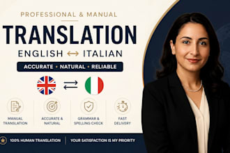 manually translate english to italian and italian to english