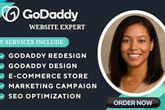 godaddy website design godaddy website redesign develop godaddy website seosteup