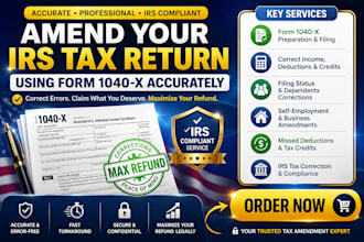 file irs tax amendment form 1040x for individuals and businesses