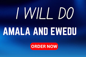 cook amala and ewedu