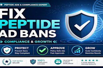 fix peptide ads issues peptide blog post article fix ad ban peptide page manager