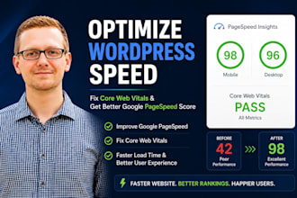 optimize wordpress speed and fix core web vitals better google pagespeed score