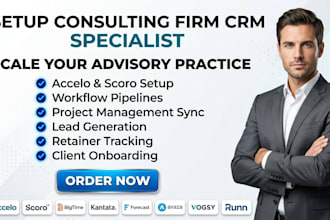 setup consulting firm crm accelo scoro bigtime kantata forecast avaza vogsy runn