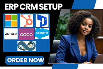 do erp crm microsoft dynamics 365 salesforce zoho hubspot odoo oracle netsuite