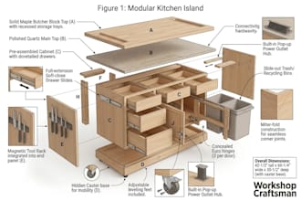 design cnc and DIY woodworking cutting furniture plans, blueprints for building