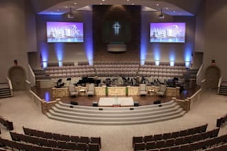 create professional stage design and 3d visualization for event and churches