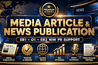 write professional research articles for eb1 eb2 niw