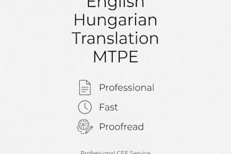 translate english to hungarian, czech, slovak, russian or ukrainian