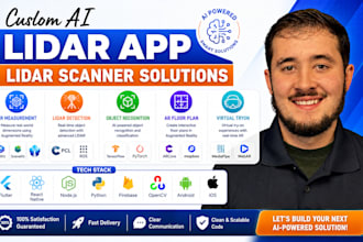 lidar app for room scanning, ar app, measurement, object detection with ai lidar