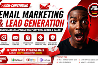 send bulk email, build high converting lead generation system, gohighlevel, zoho