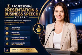 write powerful, persuasive and professional speeches for any occasion