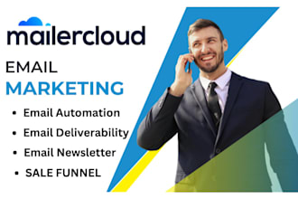 setup mailercloud email automation mailercloud email deliverability newsletter