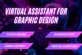 be your canva virtual assistant canva design virtual assistant canva template