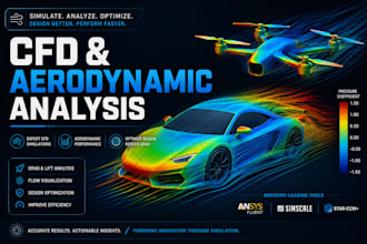 do cfd and aerodynamic analysis for engineering research and product design