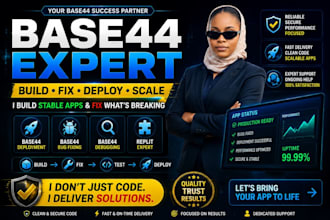 base44 expert base44 bug fixing bae44 deployment base44 debugging replit expert