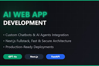 build ai web app ai chatbot and saas with next js and openai gpt4