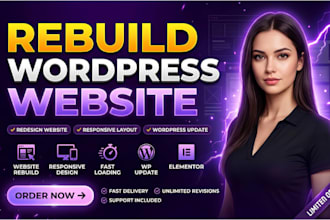 duplicate wordpress, clone, copy or rebuild any wordpress website