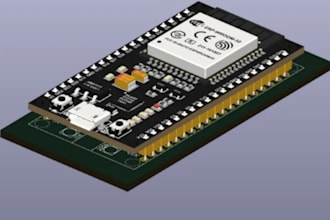 esp32 pcb design, custom pcb layout, embedded systems and iot hardware design