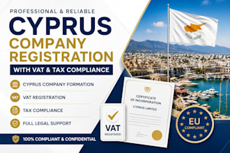 register your cyprus company with vat and tax compliance