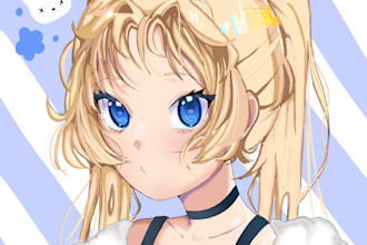 draw an anime icon for your profile