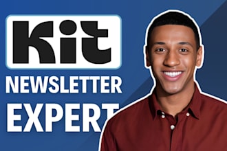 setup convertkit newsletter design kit landingpage kit email sequence convertkit